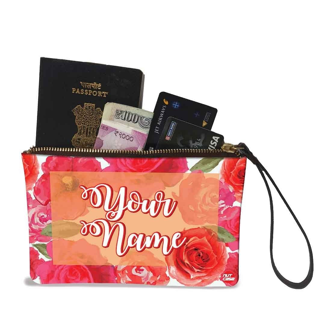 Small Pouches For Ladies - Red Roses Nutcase