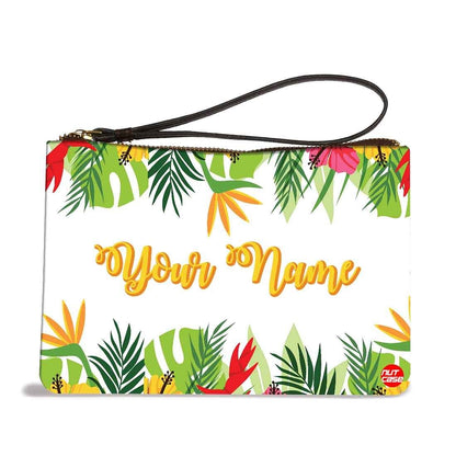 Womens Pouch Purse - Green Leaf Nutcase