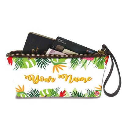 Womens Pouch Purse - Green Leaf Nutcase