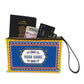 Small Bracelet Pouch - Welcome Style Blue Nutcase