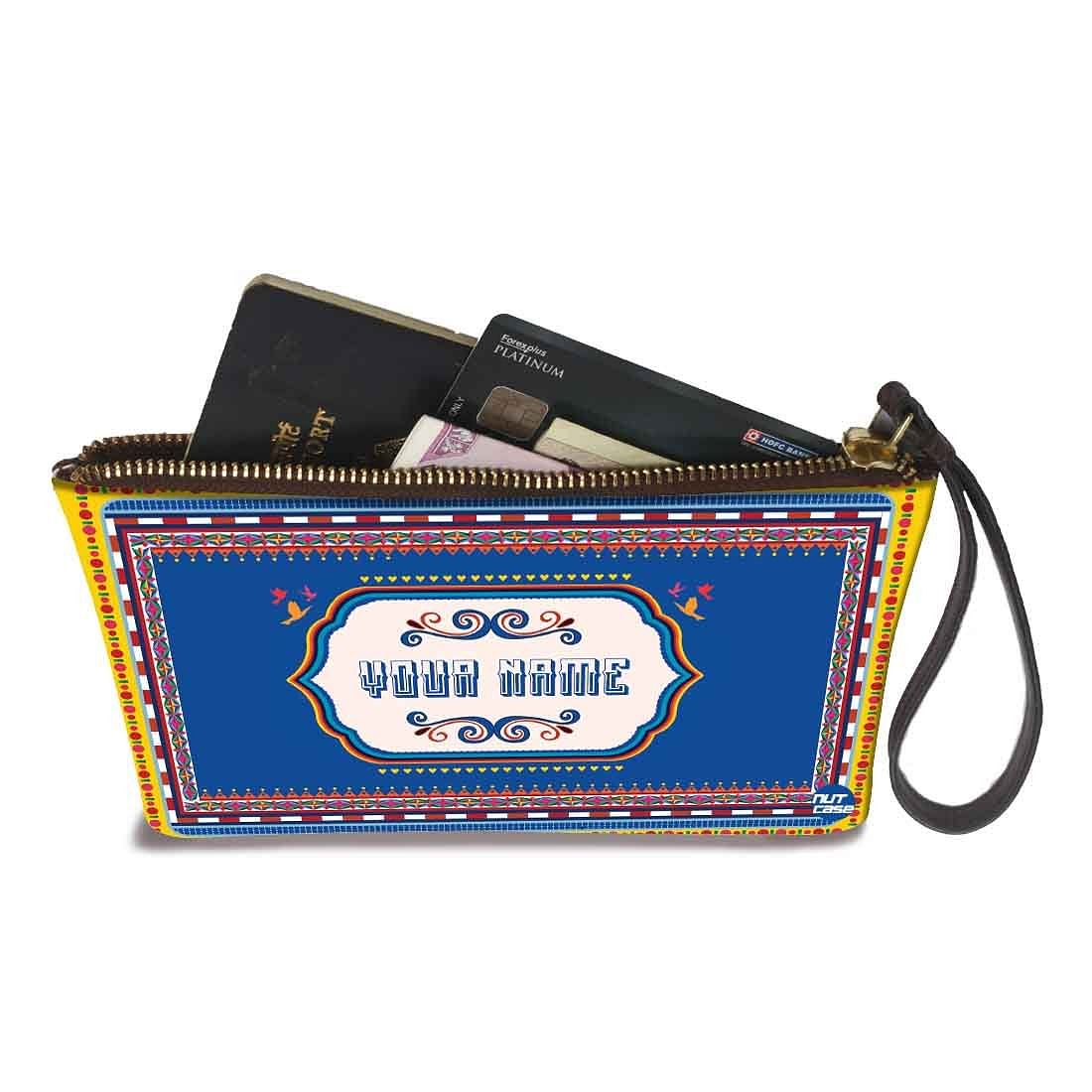 Small Bracelet Pouch - Welcome Style Blue Nutcase