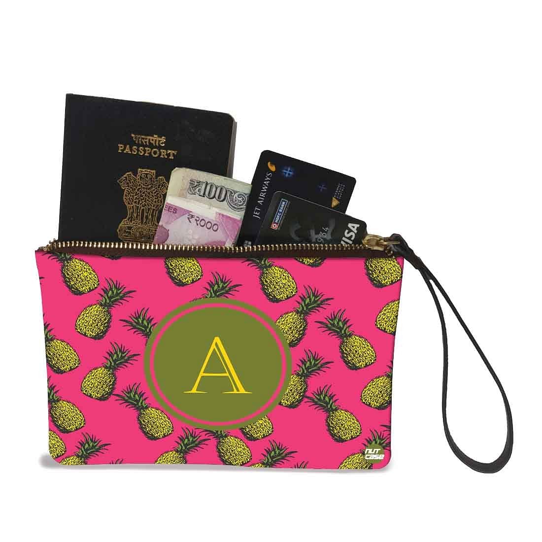 Small Pouches For Ladies - Pineapples Nutcase