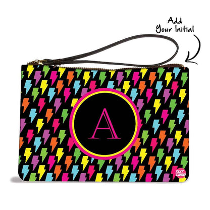 Small Wristlet Pouch - Multi Flashes Nutcase