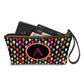 Small Wristlet Pouch - Multi Flashes Nutcase