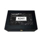 Personalised Gift Boxes Vegan Leather for Men Box - Black Marble