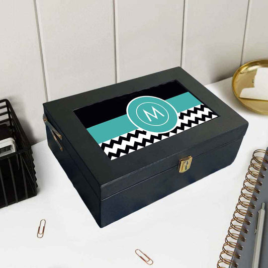 Personalised Box for Gifting Premium Vegan Leather - Monogram