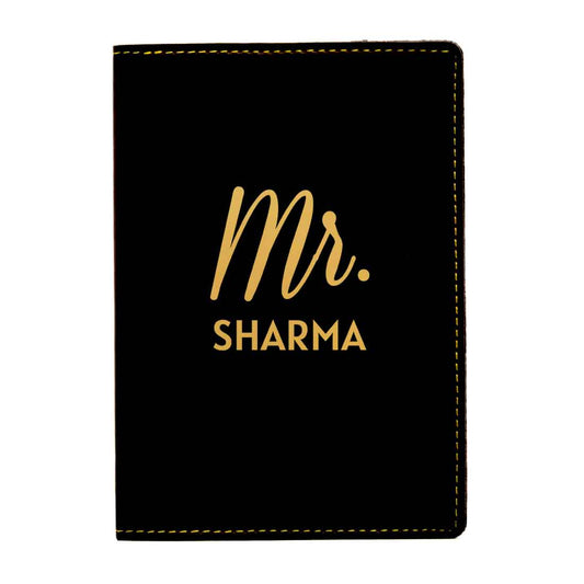 Personalized Passport Holder for Couples MR - Anniversary Gift