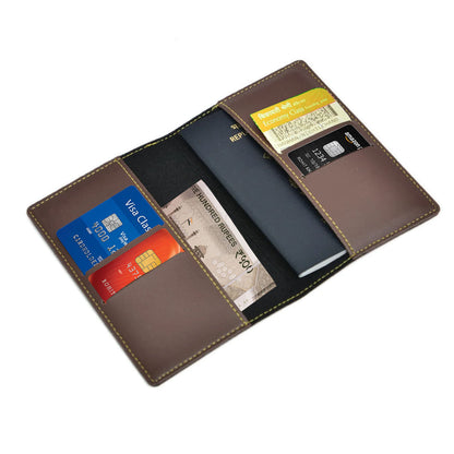 Personalized PU Leather Passport Holder With Name - Add Name