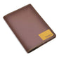 Personalized Pu Leather Travel Wallet Passport Cover - Name Box