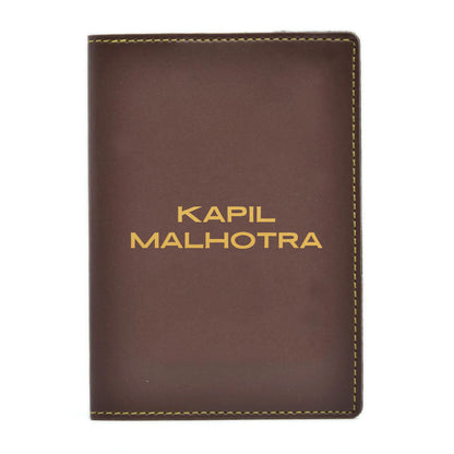 Leather Customised Passport Case Holder - Add name