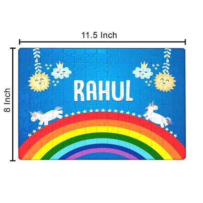 Personalized Name Puzzle - Rainbow Nutcase