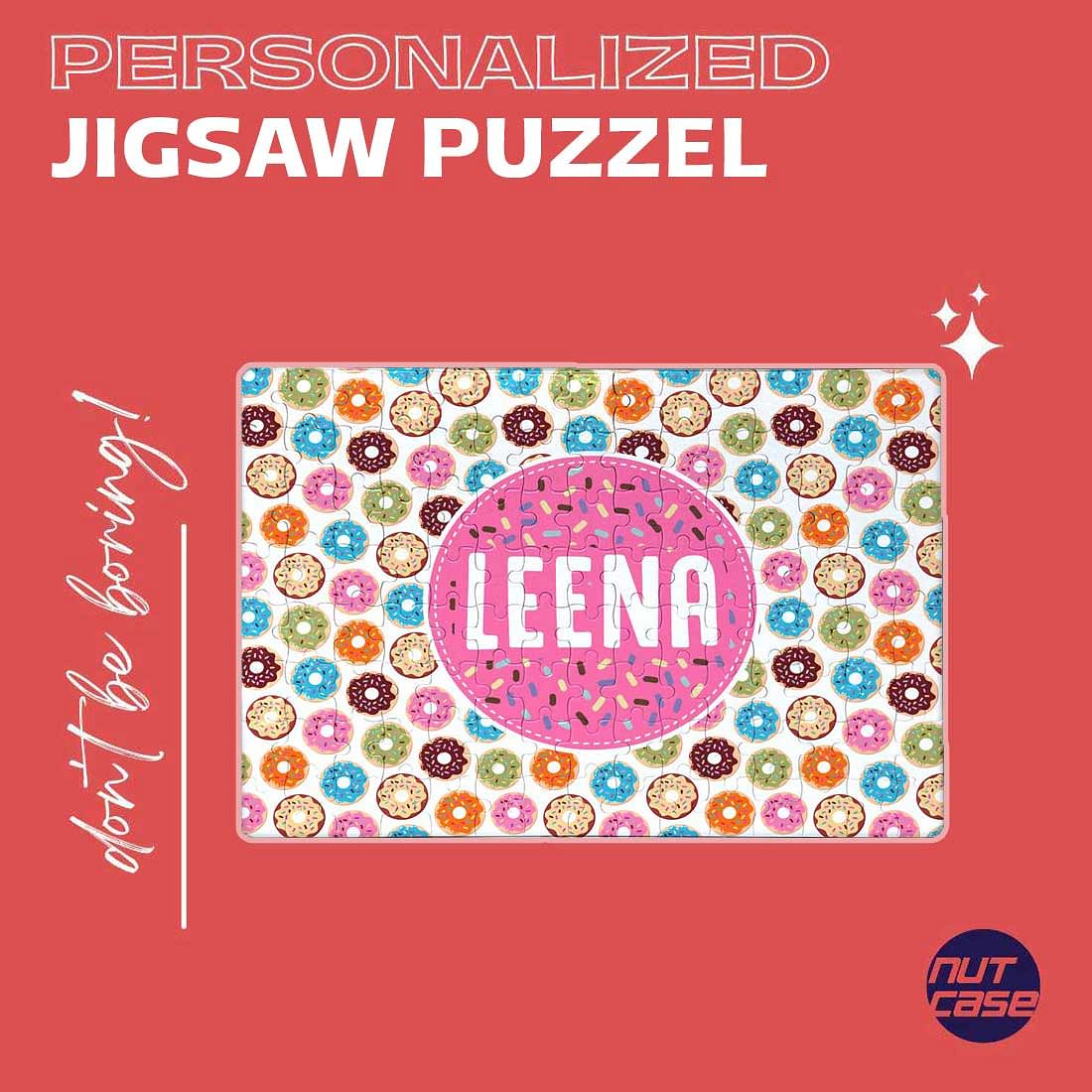 Custom Made Jigsaw Puzzles - Donuts Nutcase