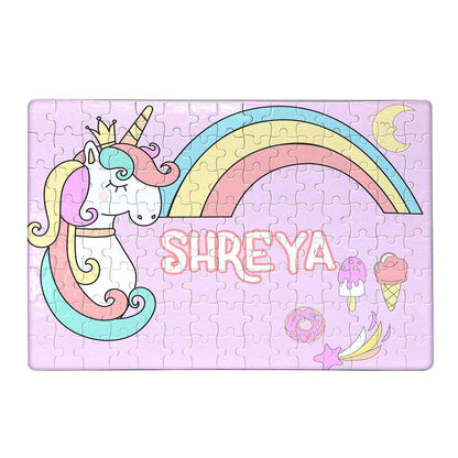 Custom Made Puzzle - Unicorn Rainbow Nutcase