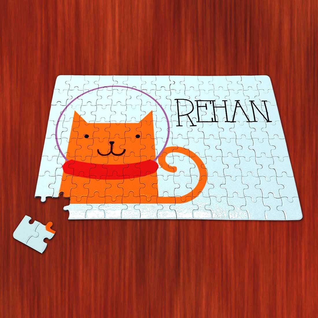 Personalized Puzzle Gifts - Cute Cat Nutcase