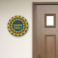 Customized Door Name Plates for Home Office Outdoor - Yellow Flowers