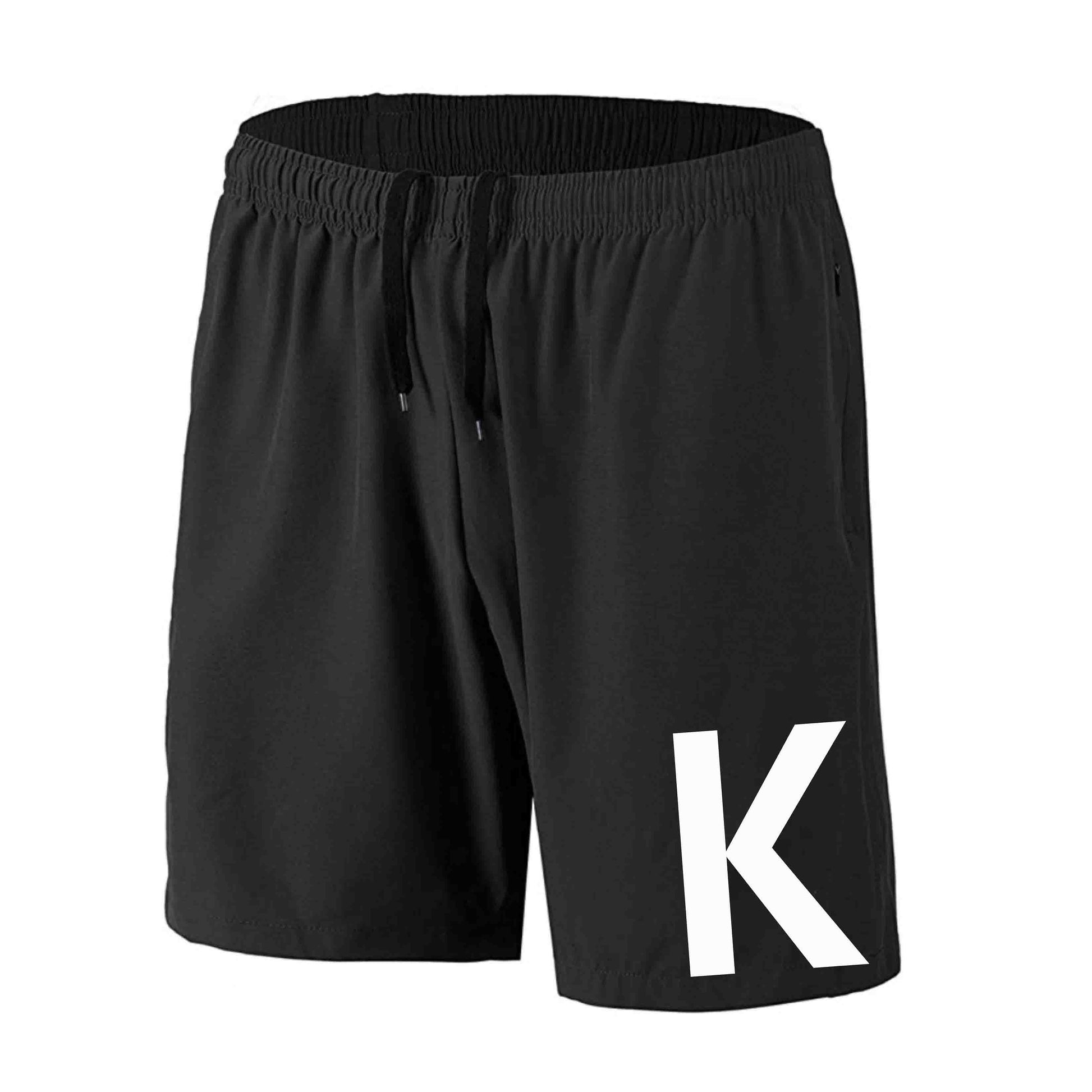 Nutcase Personalized Running Fit Shorts for Men  Exercise - Initials - Monogram Nutcase