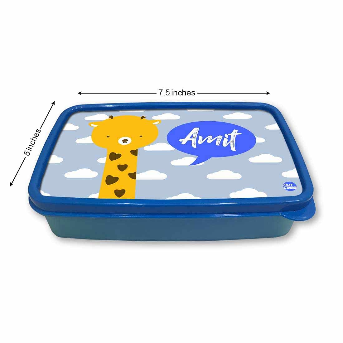 Customizable Tiffin Box for Boy Plastic Lunch Box Nutcase