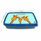 Custom Snack Box for Kids Boy With Small Container - Cute Giraffes Nutcase
