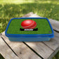 Custom Lunch Box for Kids Boys Add Your Name - Cricket Ball Nutcase