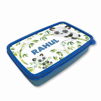 Customized Tiffin Box for Boys Kids Return Gifts Birthday Party - Cute Panda Nutcase