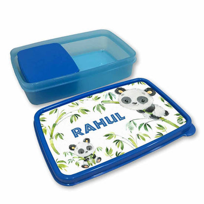 Customized Tiffin Box for Boys Kids Return Gifts Birthday Party - Cute Panda Nutcase