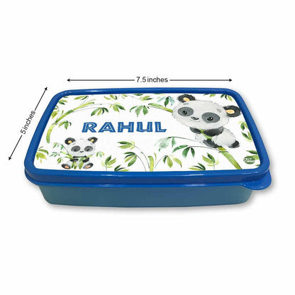 Customized Tiffin Box for Boys Kids Return Gifts Birthday Party - Cute Panda Nutcase