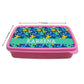 Personalized Snack Box for Kids Plastic Lunch Box for Girls -Blue Green Cactus Plant Nutcase