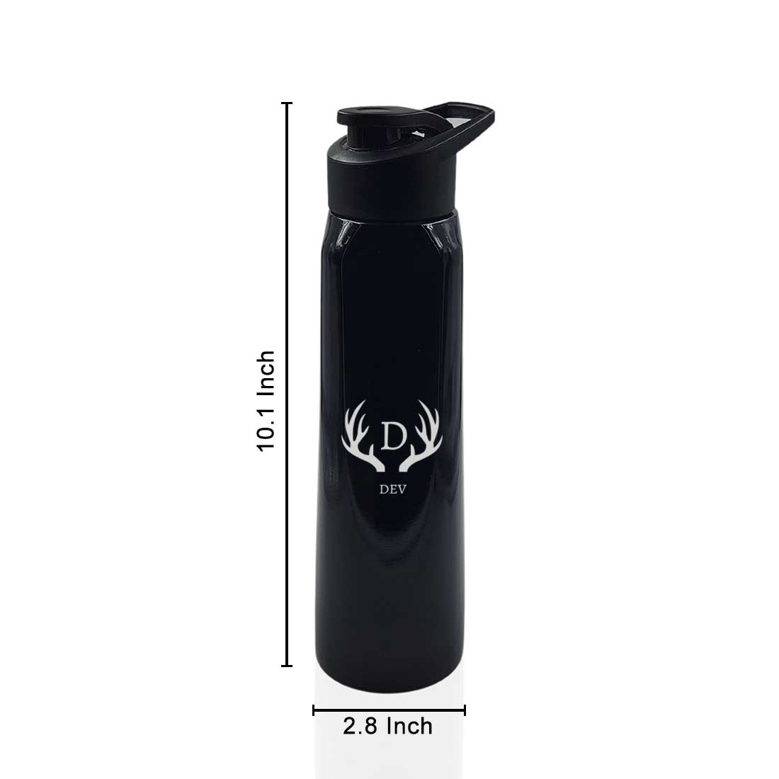 Customized Water Bottle With Name For School College Workout Office Home