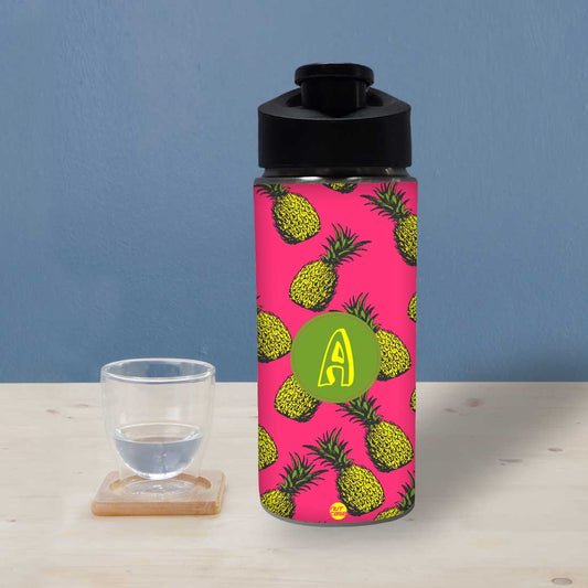 Personalized Bottle With Name - Pineapple Nutcase