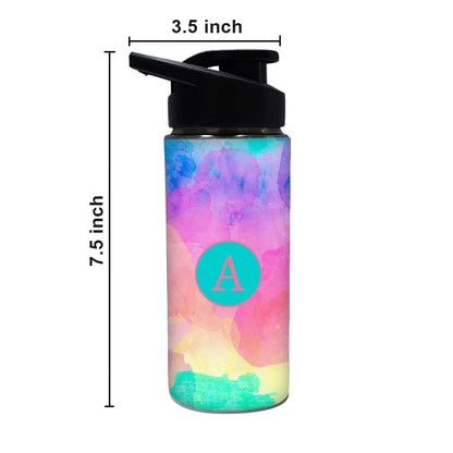 Personalised Bottle With Name - Watercolor Nutcase