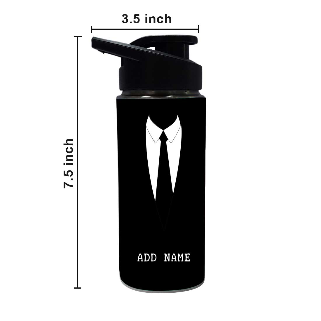 Customized Bottle With Name - Suit Up Nutcase