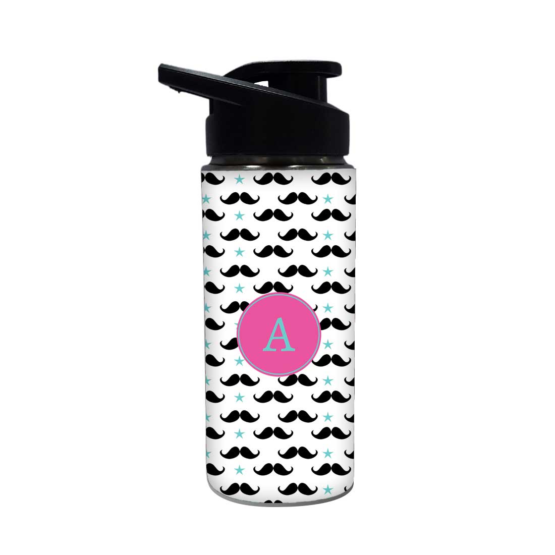 Custom Bottle For Kids - Mustache Nutcase