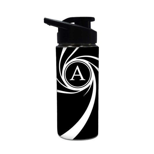 Personalized Bottle Cool Sipper - Black and White Nutcase