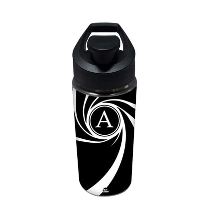 Personalized Bottle Cool Sipper - Black and White Nutcase