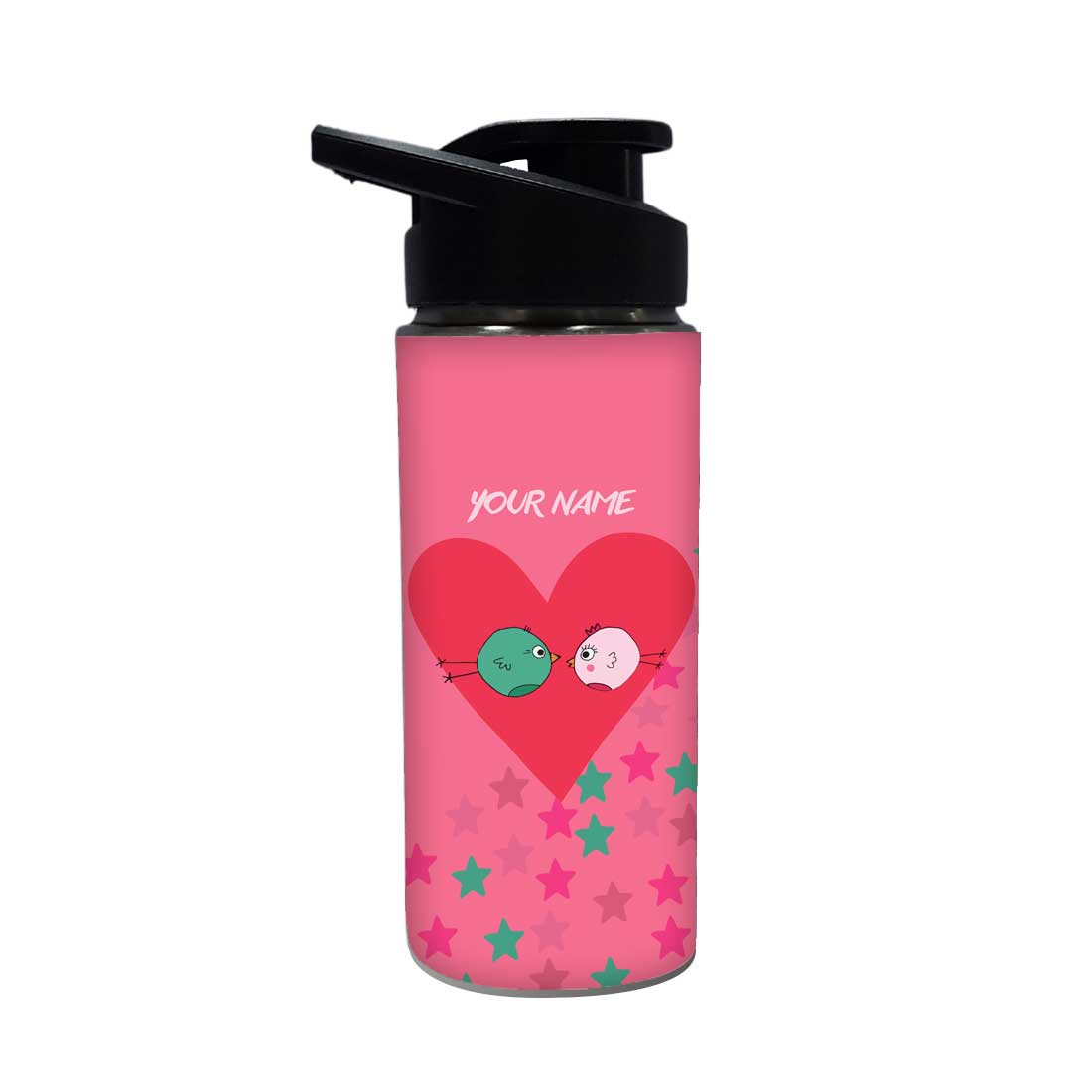 Personalized Bottle With Name - Cute Bird Nutcase