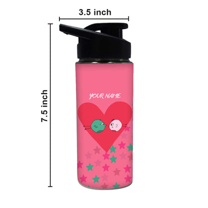 Personalized Bottle With Name - Cute Bird Nutcase