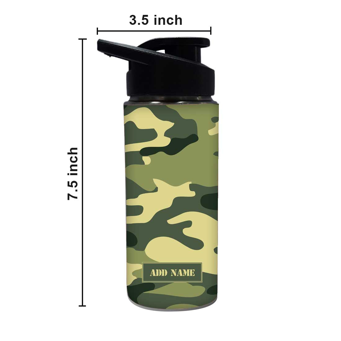 Camouflage Military Water Bottle - Army Nutcase