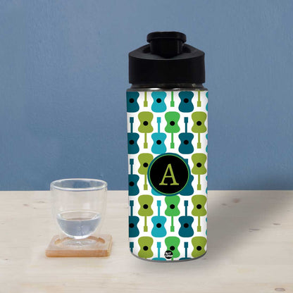 Personalized Bottle With Name - Guitar Nutcase