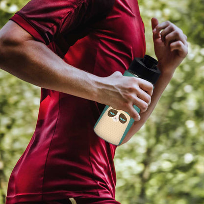 Personalized Water Bottle With Name - Lazy Cat Nutcase