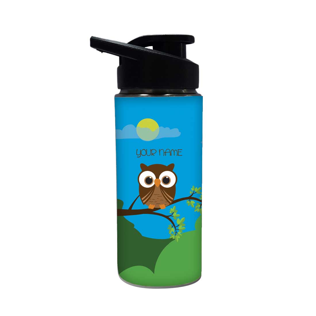 Customized Bottle With Name- Night Owl Nutcase