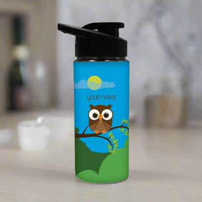 Customized Bottle With Name- Night Owl Nutcase