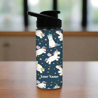 Unicorn Name Bottle Custom Sipper Bottles Nutcase