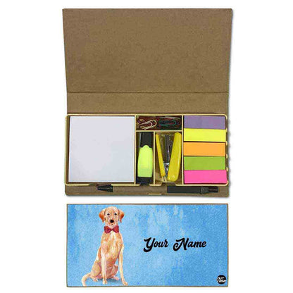 Customized Stationery Gift Kit Box Organizer for Office - Dog Nutcase