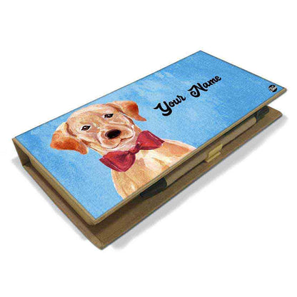 Personalized Stationery Kit Box Organizer for Kids Boy - Loving Dog Nutcase