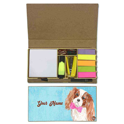 Personalized Stationery Organizers for Students Study Desk - Dog Tie Nutcase