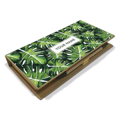 Personalized Stationery Set for Study Table - Monstera Plants Nutcase