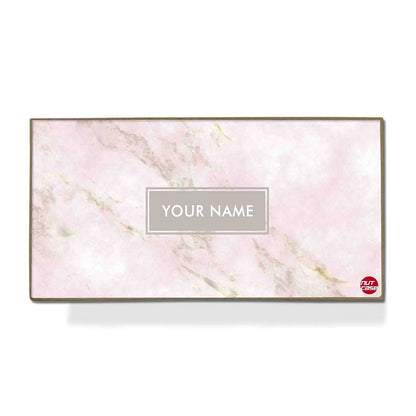 Customized Stationery Gift Set Desk Organizer - Marble Pink Nutcase