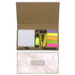 Customized Stationery Gift Set Desk Organizer - Marble Pink Nutcase