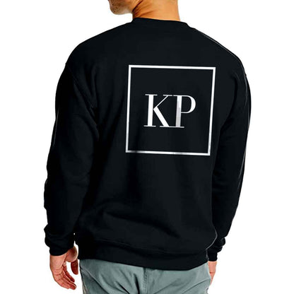 Printed Custom Unisex Sweatshirt Round Neck - Add Initials