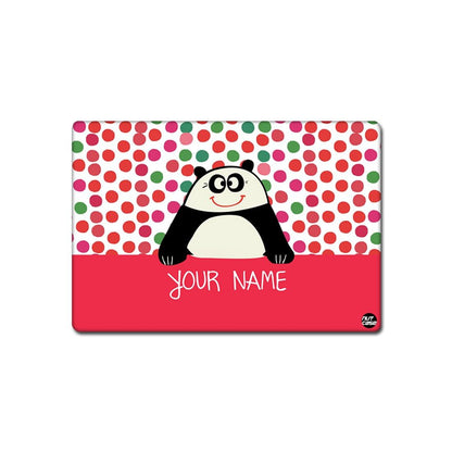 Personalised Table Mats for Return Gifts for 1st Birthday Party - Panda Nutcase